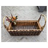 Decorative Wooden Basket