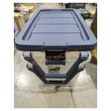 (2) Sterilite 160Qt Rolling Storage Boxes