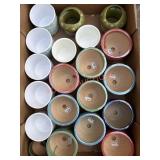 Loaded Box Of Ceramic Pots
