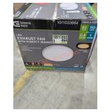 LED Exhaust Fan w/ Humidity Sensing