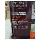 52" Indoor/Covered Outdoor Ceiling Fan