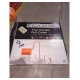 Glacier Bay Two Handle Pull Down Faucet