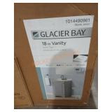 18" Vanity (DAMAGED/NO TOP)