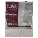 52" LED Indoor Ceiling Fan White