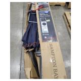 11ft Offset Umbrella with LED Lights