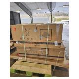 Modern Sectional Sofa with Storage Chaise -Grey