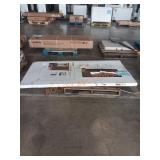 Brown 36in barn door