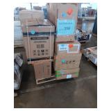 1.8 mini freezer, 12in white base cabinet, TV