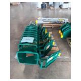 13gal trash can with lids 10X THE BID