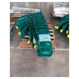 13gal trash can with lids 10X THE BID