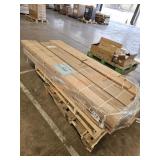 Unfinished Hardwood Flooring 9X THE BID