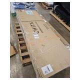 Queen Platform Bed with Upholstered Headboard