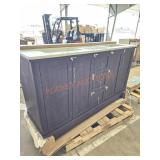 60" Double Sink Vanity (top cracked)