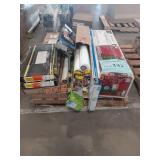 Artificial christmas tree, fabric drainage wrap,