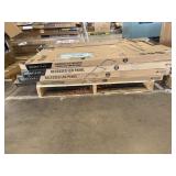 Recessed LED panel 2ft X 4ft 8X the bid