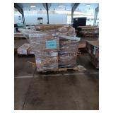 Toilet paper, sharpen storage trunk, microwave,