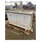 Assembled 60ï¿½ Double Sink Vanity (Damaged)