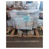 Shower base,  glass shower doors kit