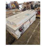 Delta Various Size Glass Shower Panes, Hardware