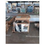 24in utility sink with cabinet, dual mount