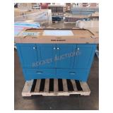 48in blue vanity with white top