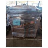 White 30in Base cabinet, kitchen sink, 12in white