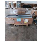 30in x 20in x 6ft metal black husky cabinet