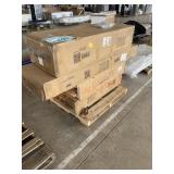 Black Wooden Accent Storage Cabinet