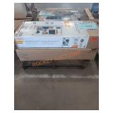 (2) 48in 5 shelf storage units, 36in 5 shelf