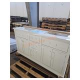 60" Double Sink Vanity (top cracked)