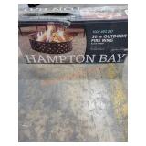 Hampton Bay 30" Outdoor Fire Ring