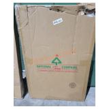 42" Tinsel Fabric Gingerbread House