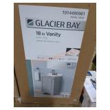 Glaciers Bay 18" Vanity NO TOP
