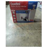 Quadtro Washing Machine Outlet Box