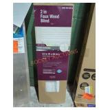 HDC 2" Faux Wood Blinds 23" x 64"