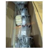 Rennnsan 12- Light Vintage Wagon Wheel Chandelier