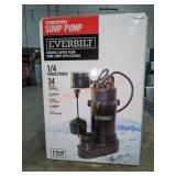 1/4HP Submersible Sump Pump