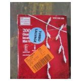 Clear Incandescent Mini Icicle Lights