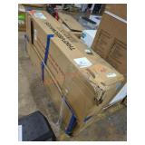 48" x 18" x 34" White Vanity Without Double Sink