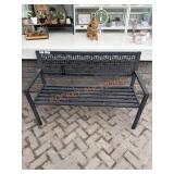 Metal Garden Bench