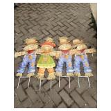 Metal Scarecrows