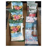 Box Of Hummingbird Concentrate And Feeder