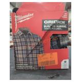 Milwaukee Flannel Shirt, Medium Gray Plaid