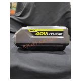Ryobi 40v Lithium 4Ah Battery