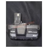 Ryobi One+ 18v Lithium 4Ah Battery