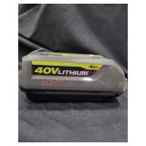 Ryobi 40v Lithium 4Ah Battery