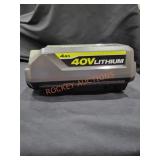 Ryobi 40v Lithium 4Ah Battery