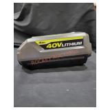 Ryobi 40v Lithium 4Ah Battery