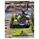 RYOBI 18V 18" Snow Blower Kit
