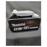 Makita 5.0Ah 18v Lithium-Ion Battery